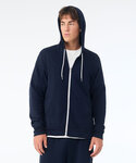 Bella + Canvas Unisex polycotton fleece full-zip hoodie