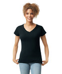 Gildan Women's V-Neck T-Shirt