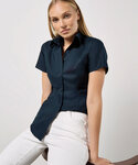 Workplace Oxford blouse short sleeved