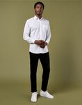 Tailored Fit Long Sleeve Poplin Shirt