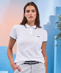 Asquith & Fox Women's classic fit tipped polo