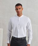 Premier Banded collar grandad long sleeve shirt