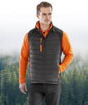 Result Black compass padded softshell gilet