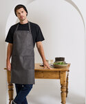 Premier Cotton denim bib apron, organic and Fairtrade certified